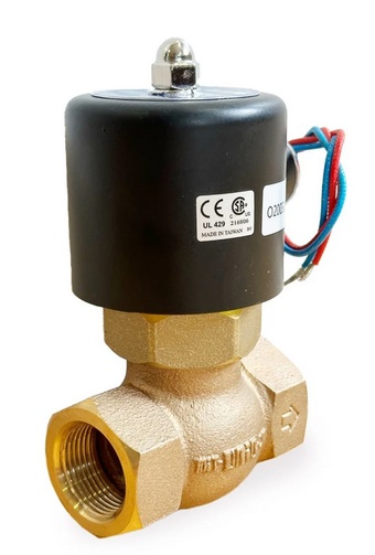 US-15-220V Uni-D Solenoid valve 2/2 size 1/2" ทองเหลือง Pressure 0-15 bar(kg/cm2) 225psi 